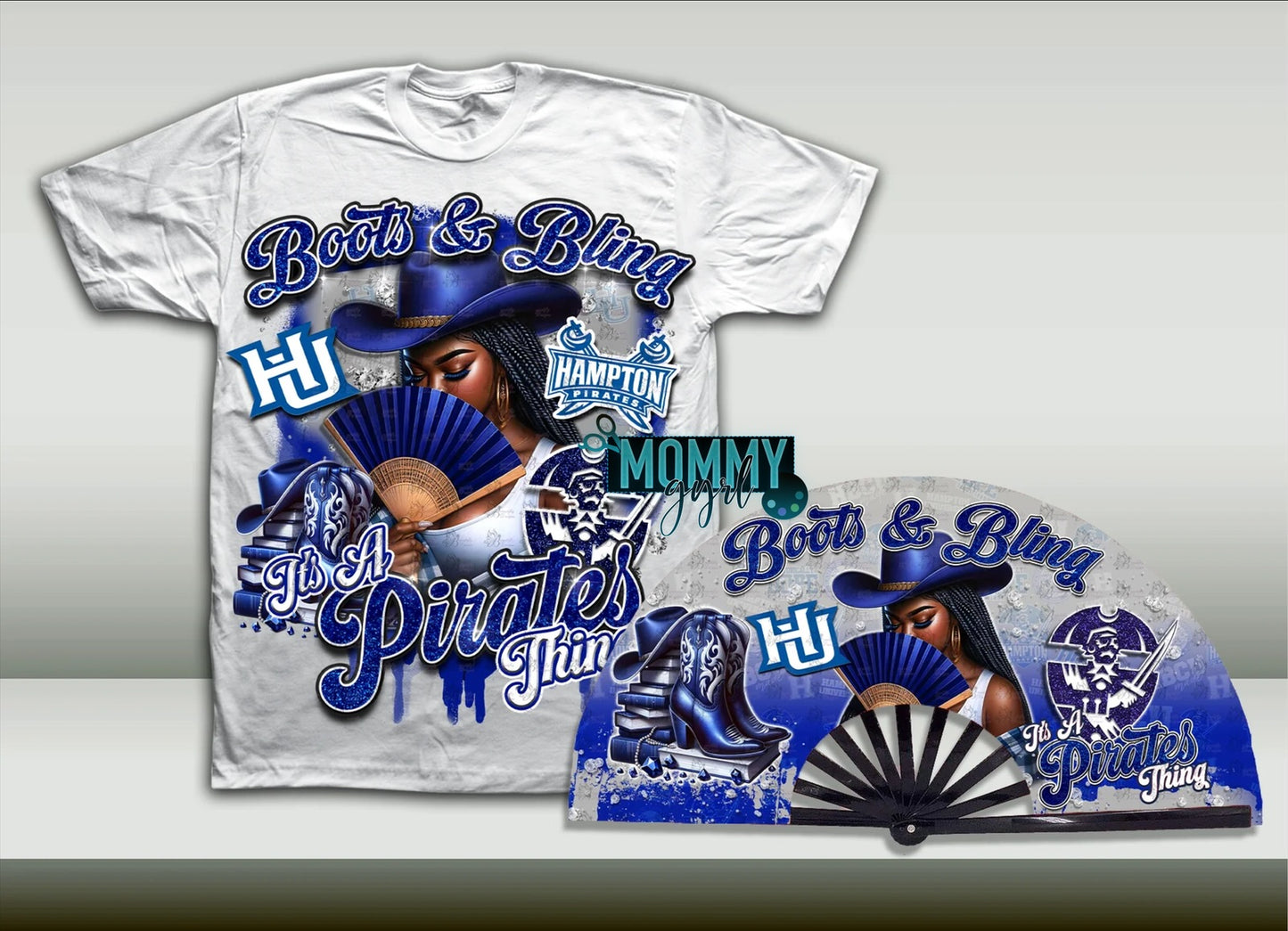 Boots and Bling College University Shirt
