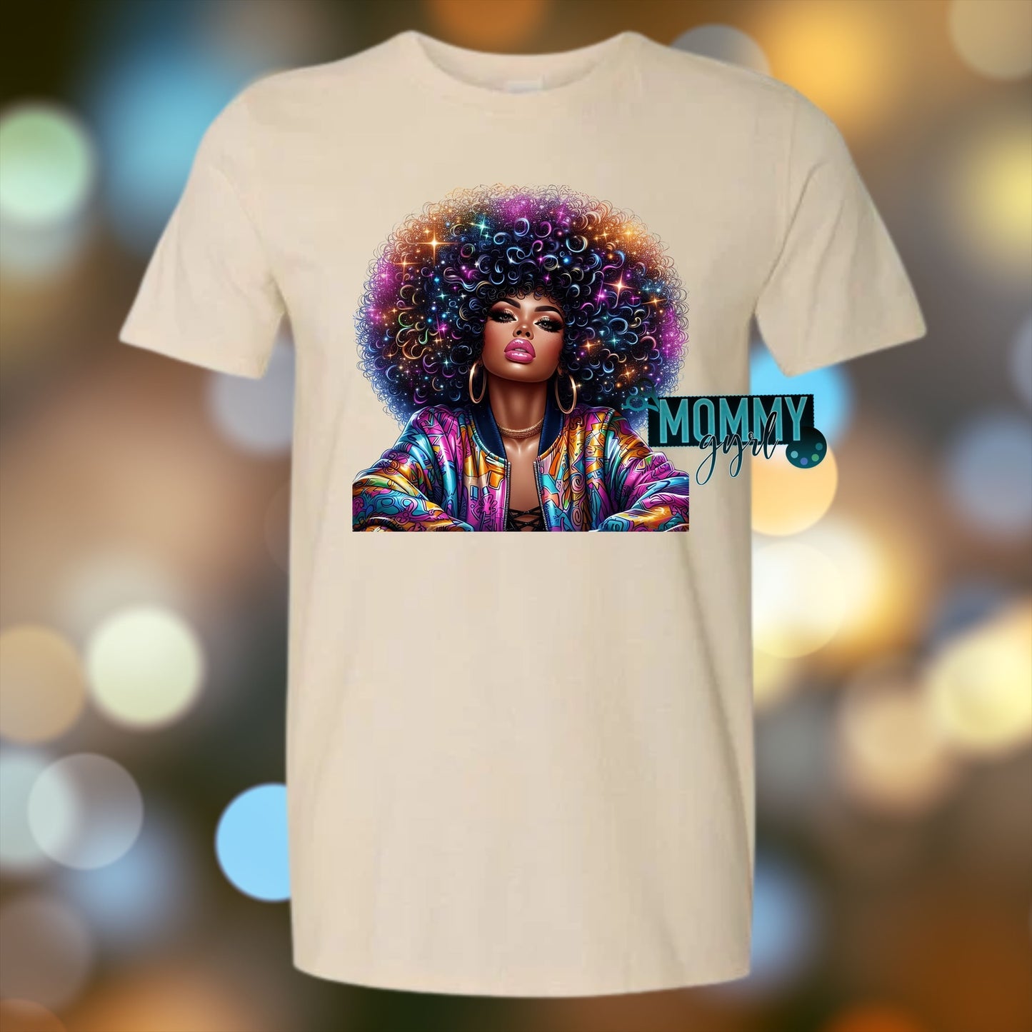 Cosmic Afro Lady Shirt
