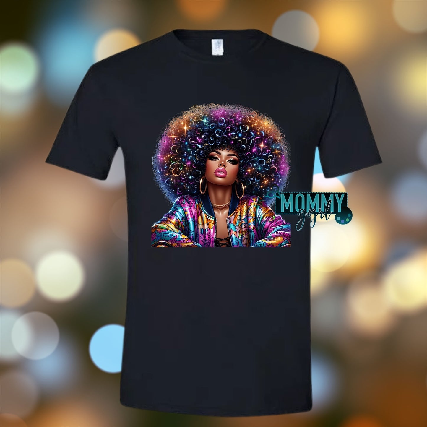 Cosmic Afro Lady Shirt