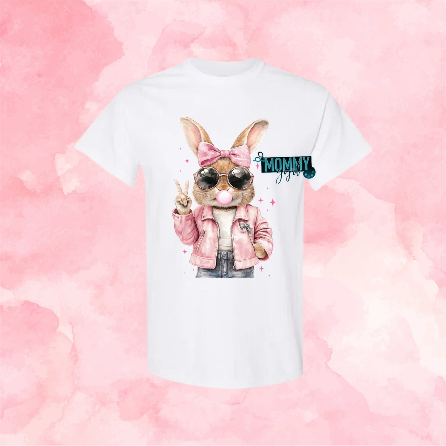 Bunny Peace Sign Youth Shirt