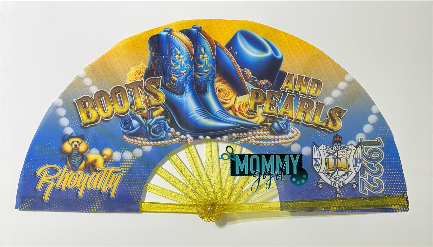 Large Custom Clack Fan