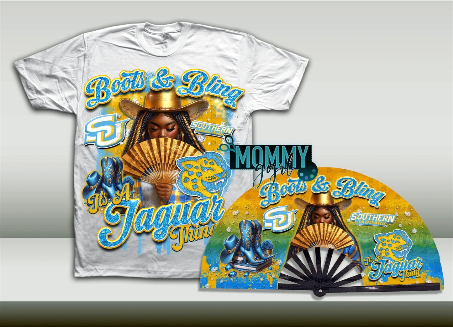 Boots and Bling College University Shirt