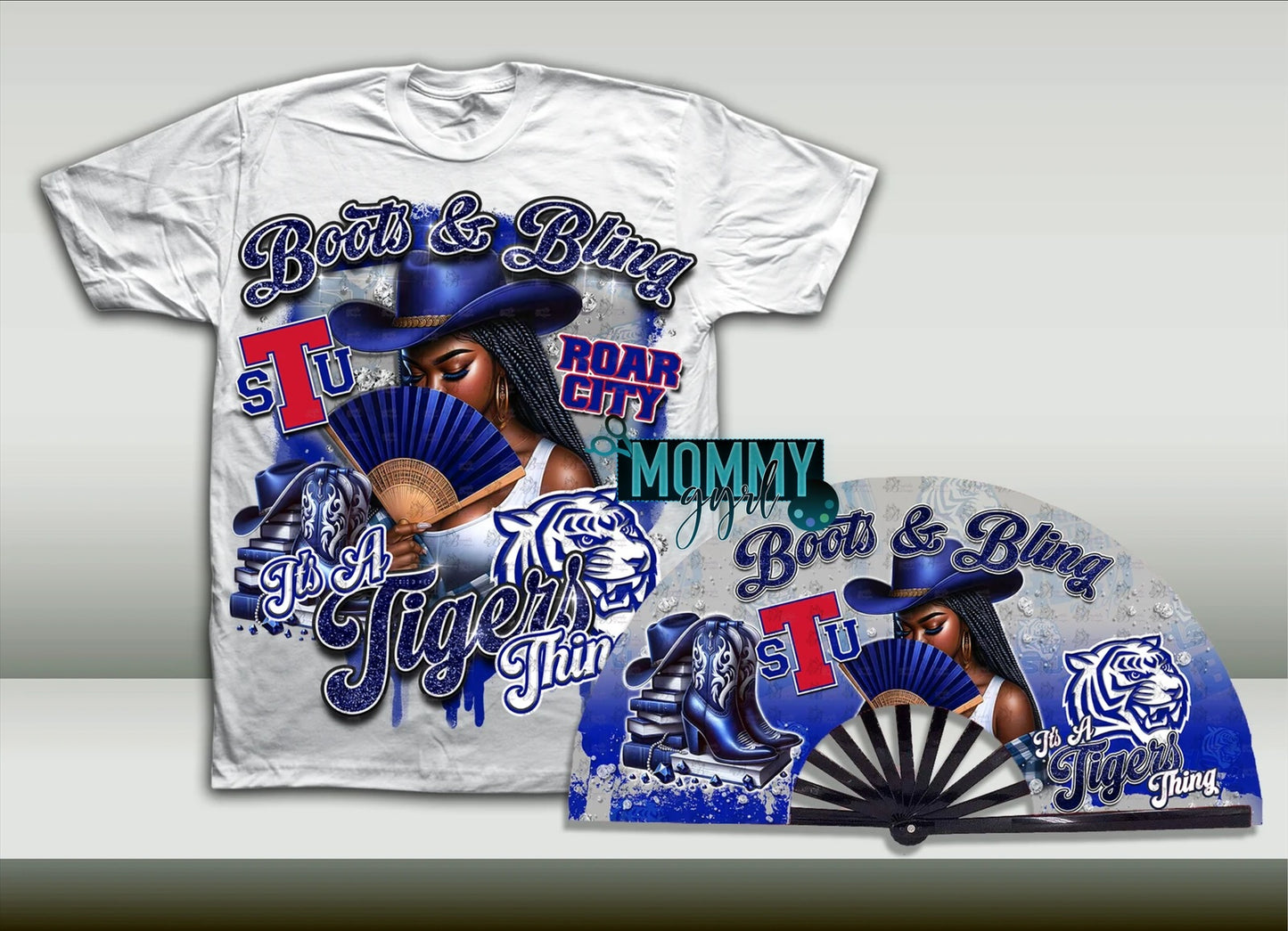 Boots and Bling College University Shirt
