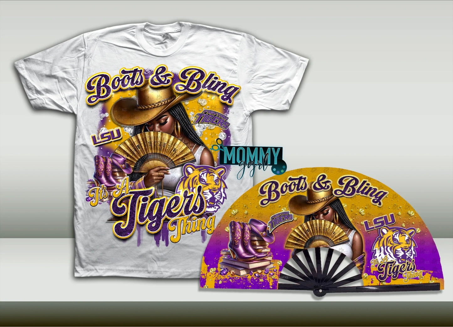 Boots and Bling College University Shirt