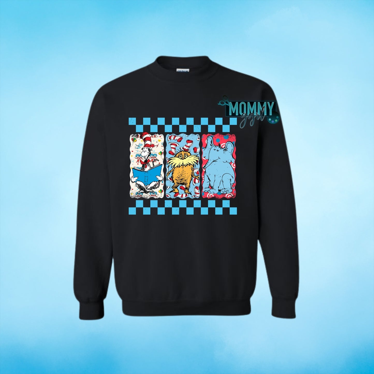 Read Across America Characters Adult Shirt