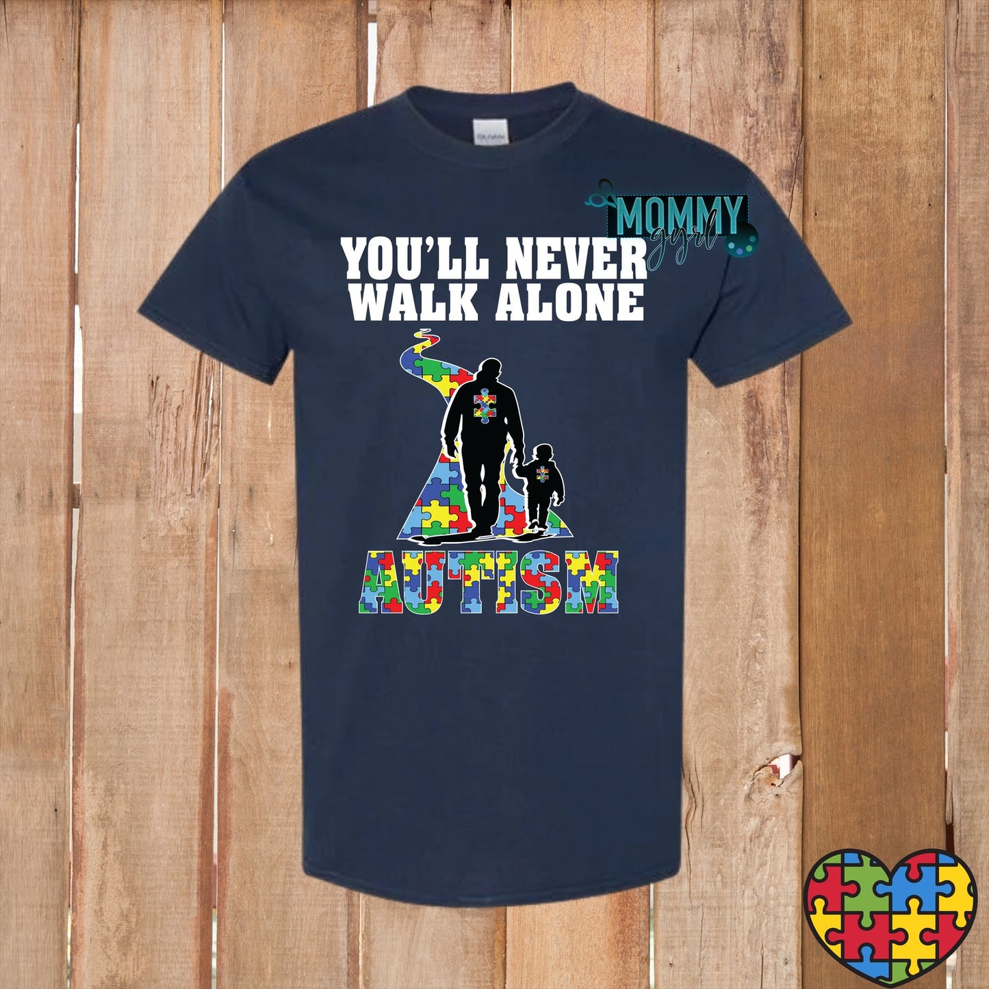 Autism Never Walk Alone Shirt