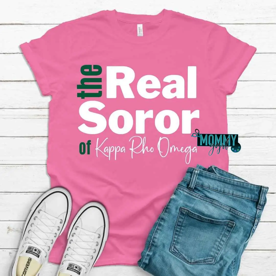 The Real Sister of Pink and Green Shirt