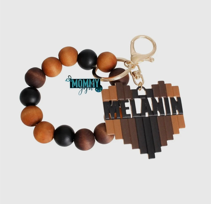 Melanin Bracelet Keychain