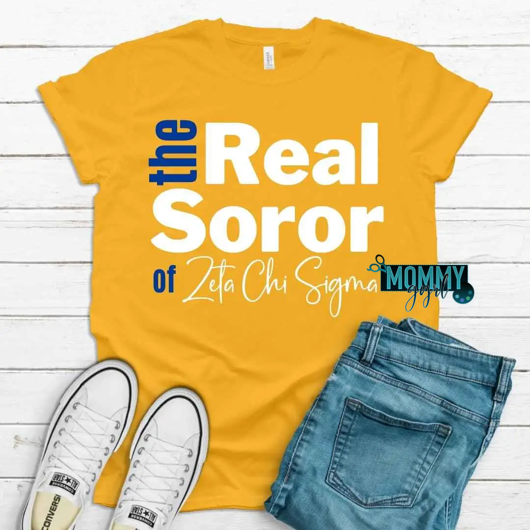 The Real Sister of Blue and Gold Shirt