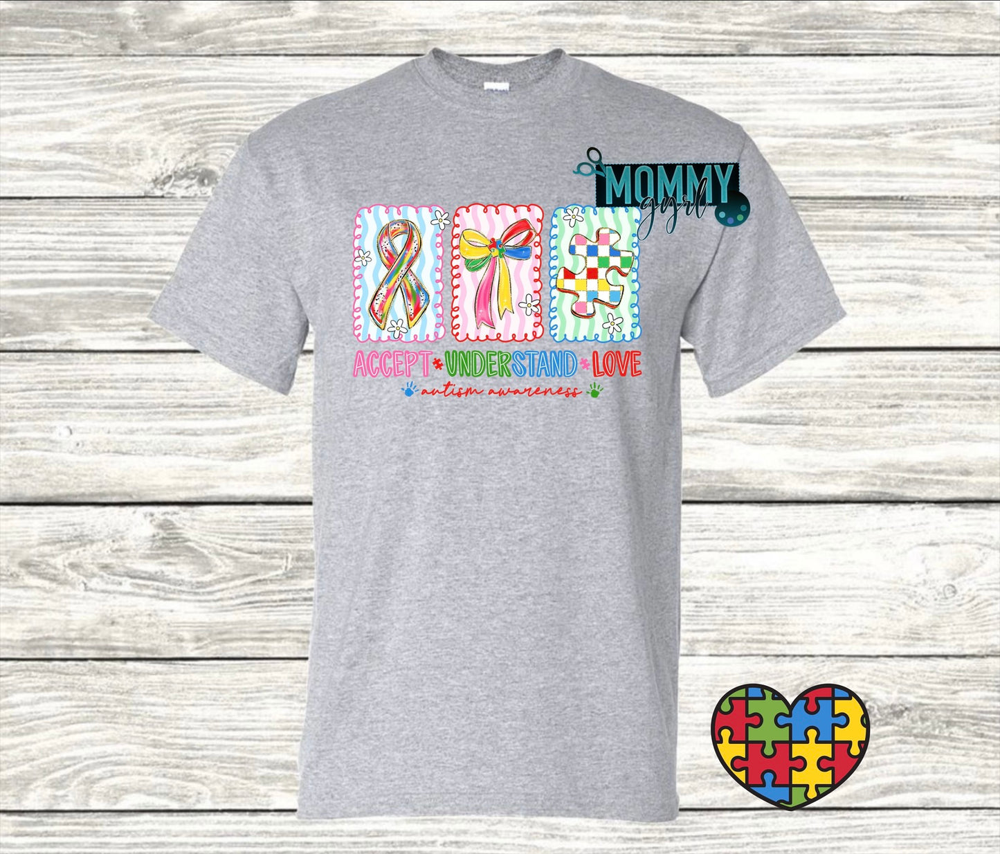 Autism Acceptance Love Understand Shirt