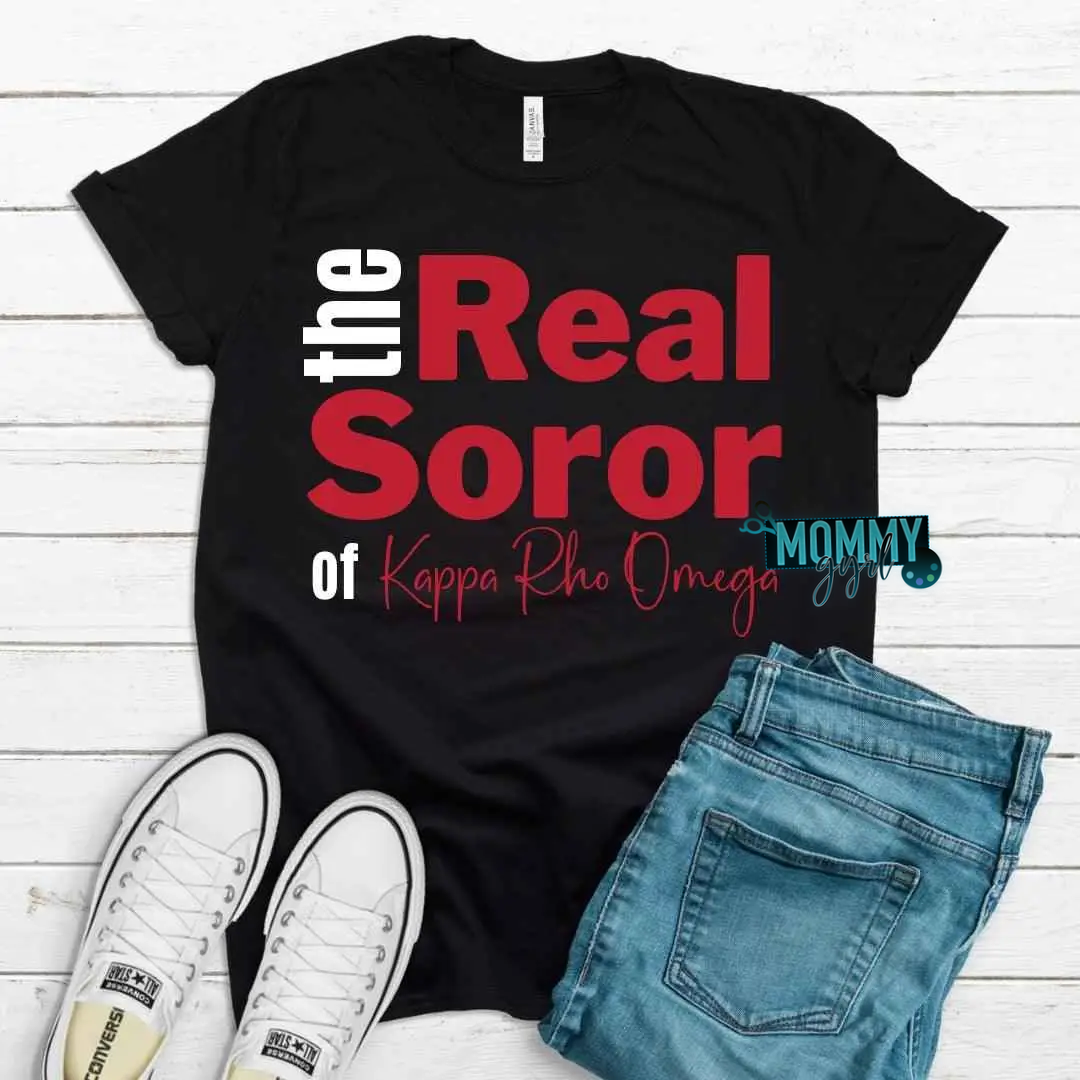 The Real Sister of Red and White Shirt