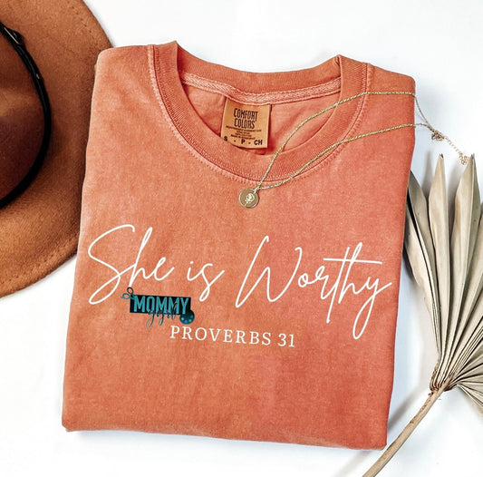She Is Worthy Shirt