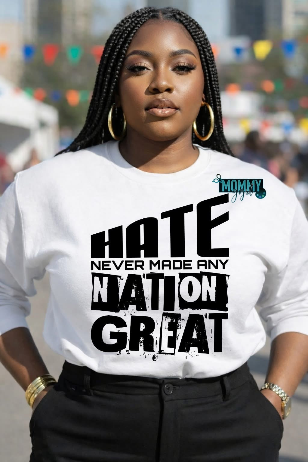 Hate Never Made Any Nation Great Shirt