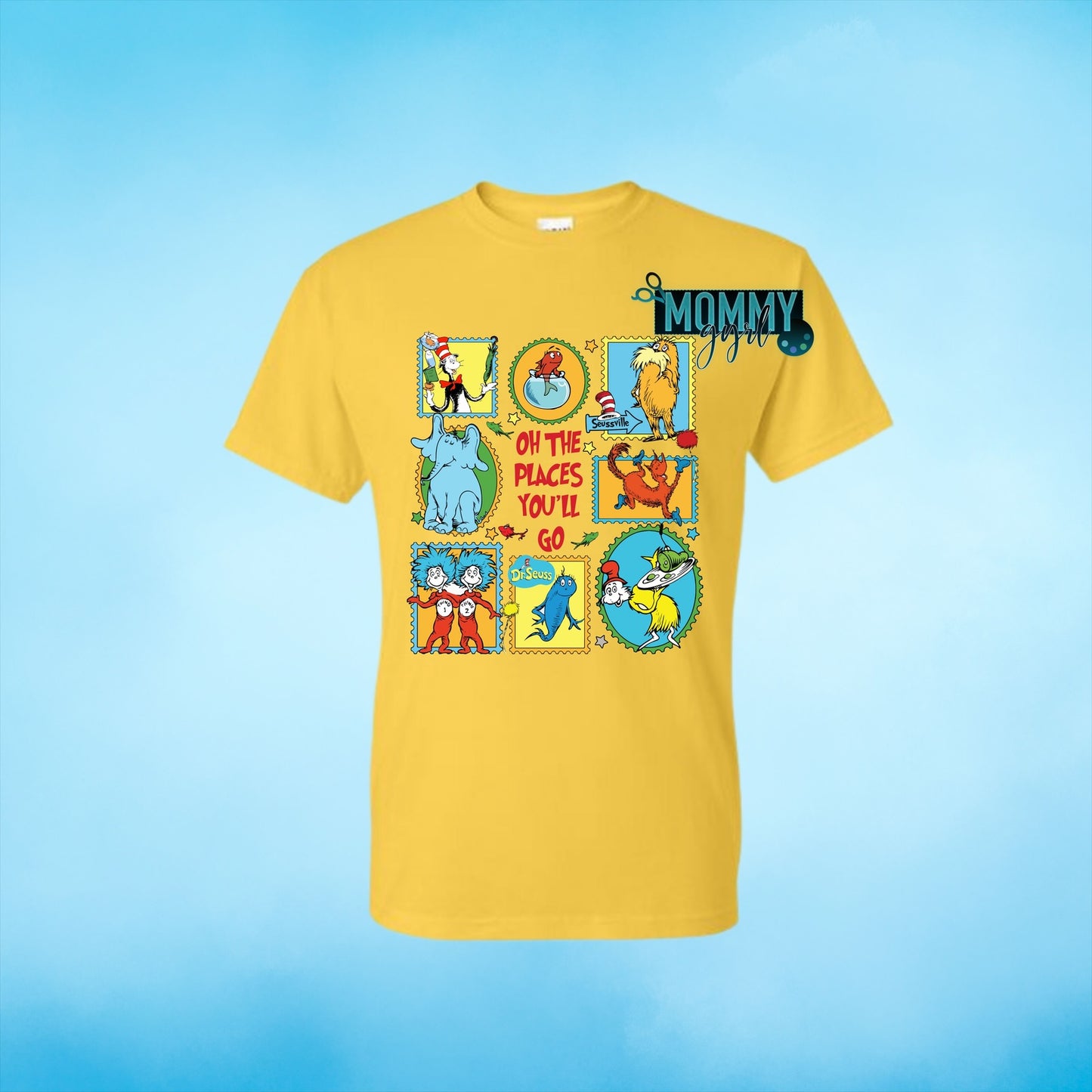 Read Across America Collage Adult Shirt