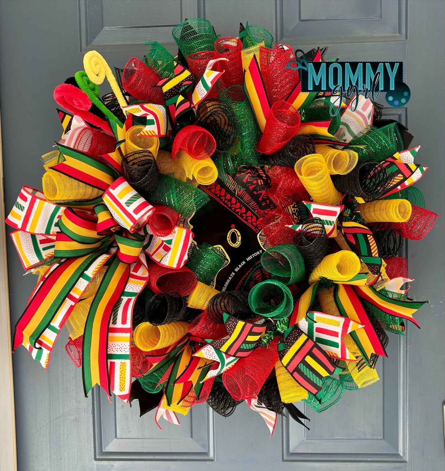 Celebrate Black History Wreath