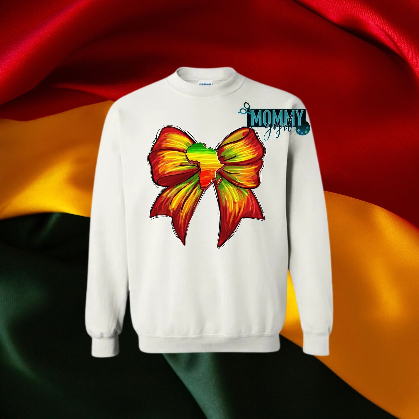 BHM Africa Coquette Bow Sweatshirt