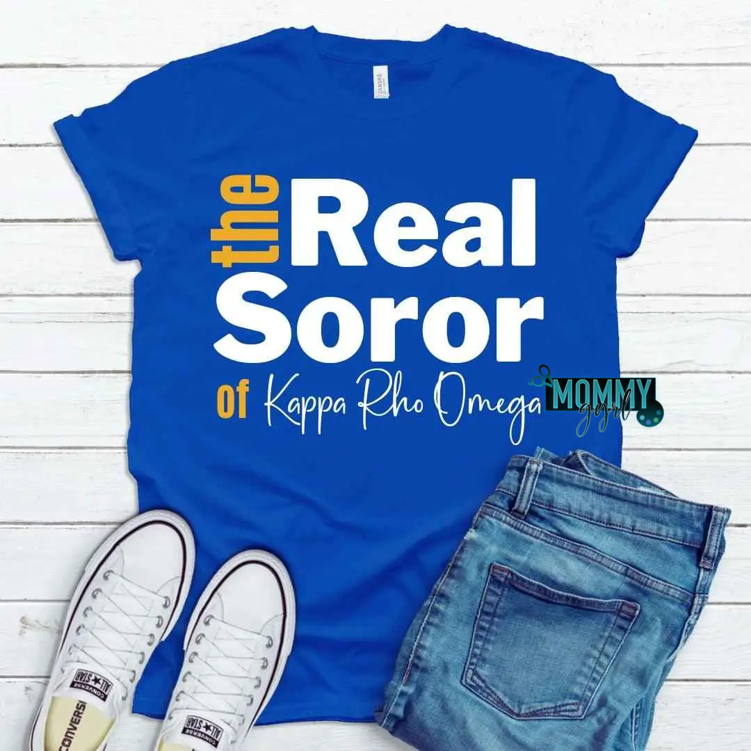 The Real Sister of Blue and Gold Shirt
