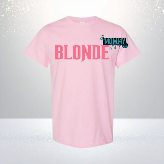 Blonde Pink Shirt