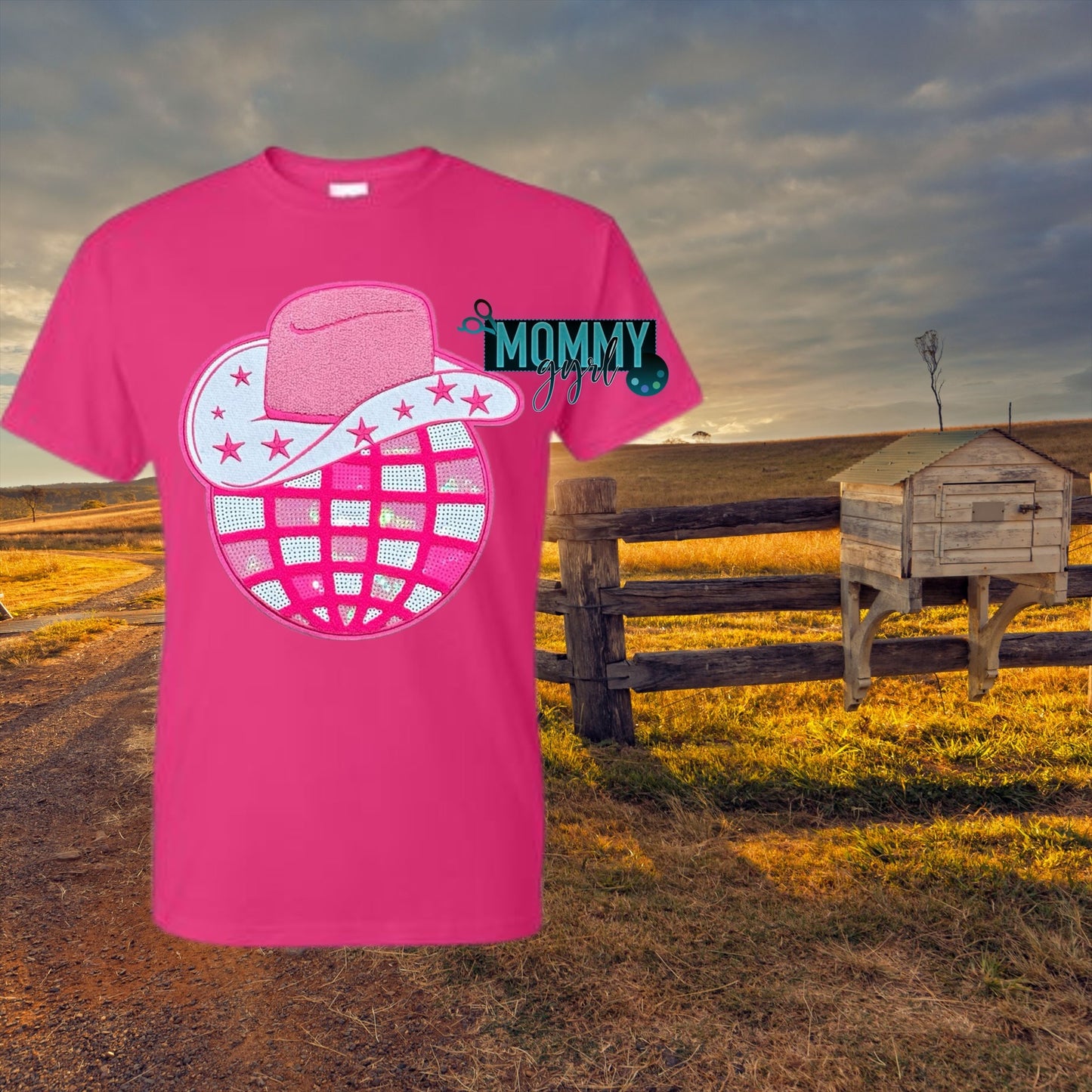 Cowgirl Disco Ball Shirt