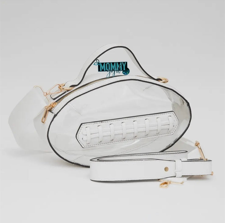 Clear Football Purse