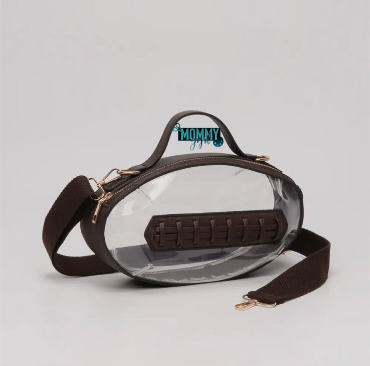 Clear Football Purse