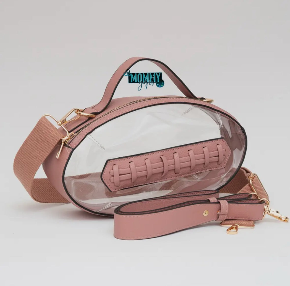 Clear Football Purse