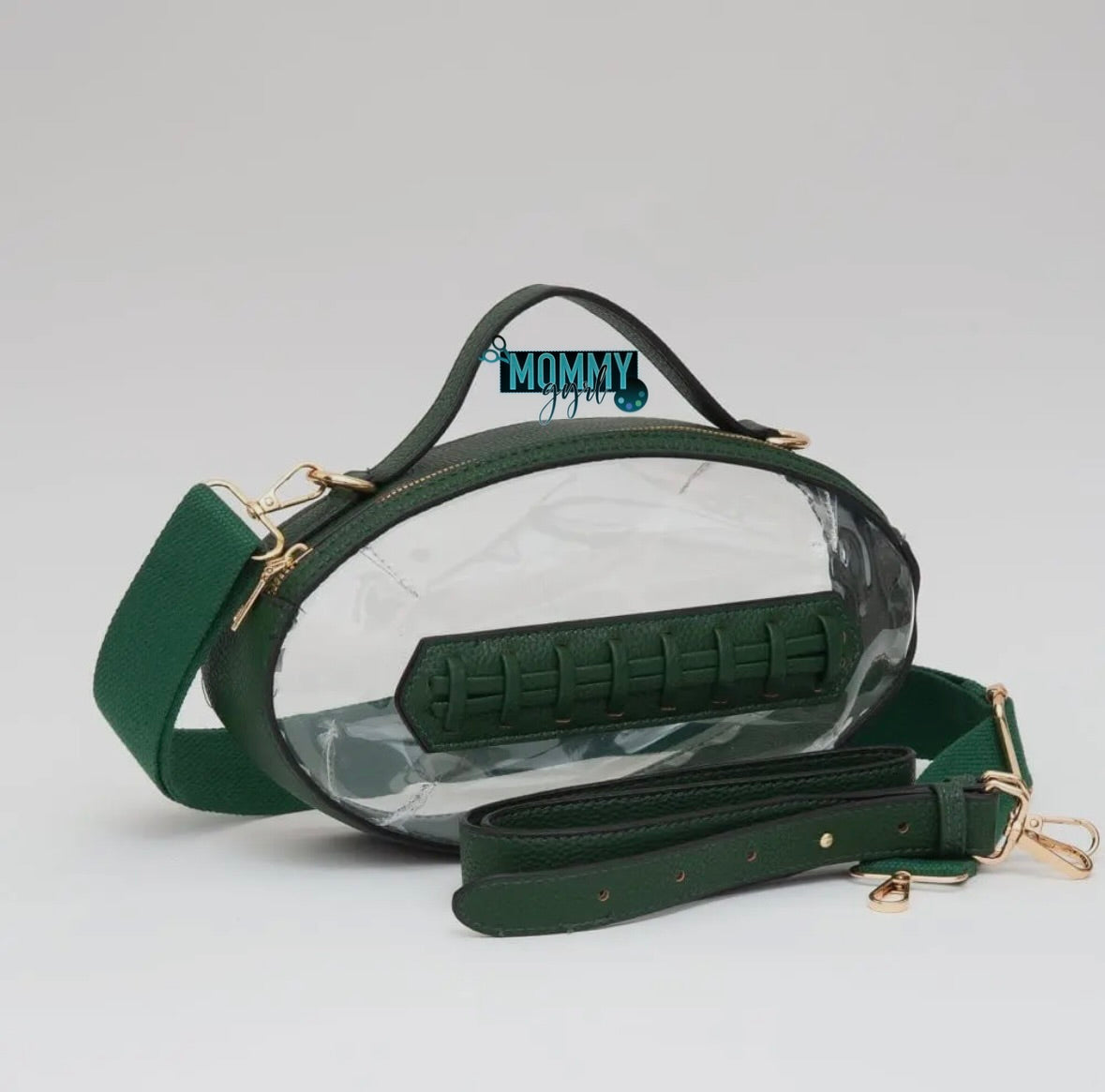 Clear Football Purse