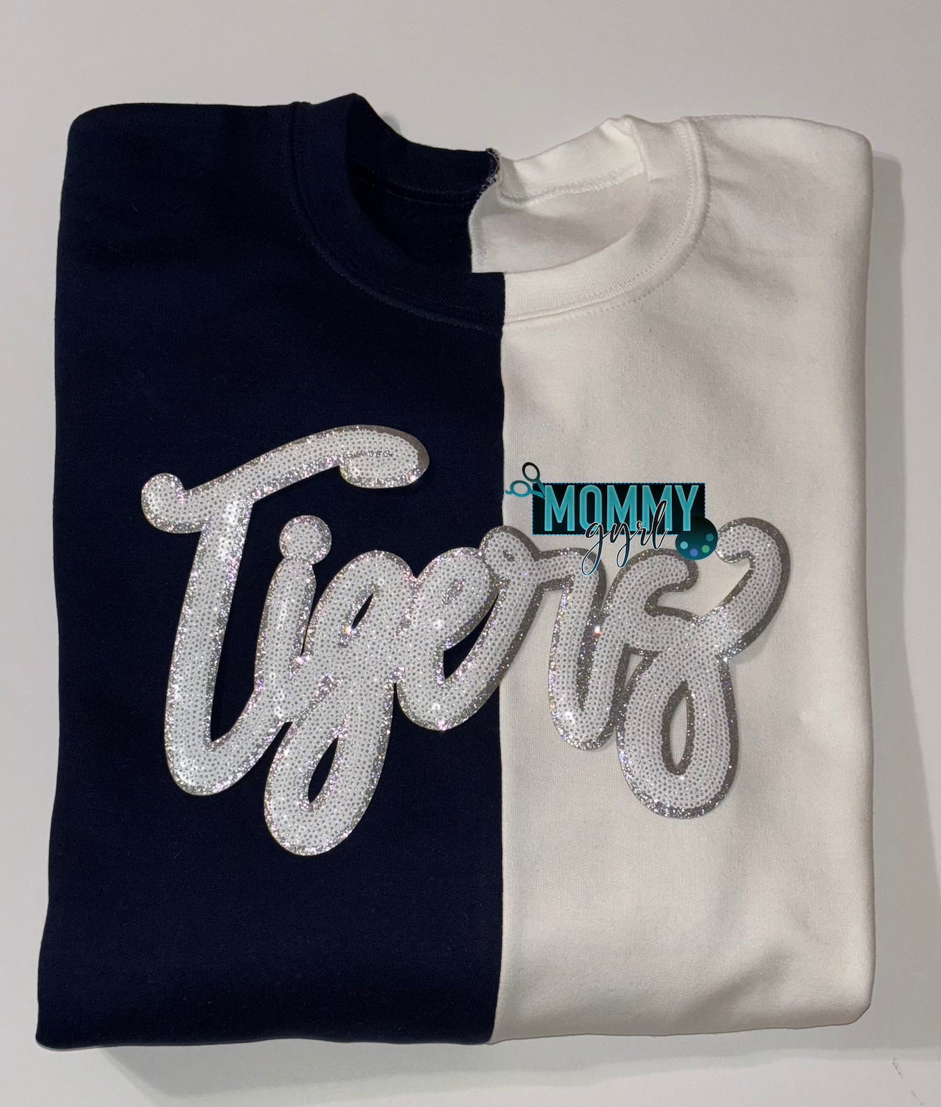 Tigers Sequined Split Shirt