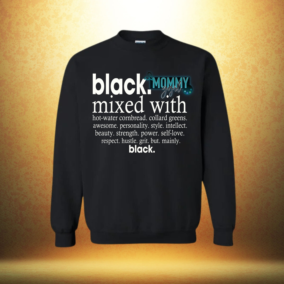 Black Mixed With Black Shirt
